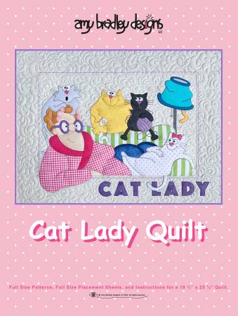 Cat Lady Quilt Pattern by Amy Bradley Designs