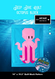 Deep Dive Quilt - Block 1 - The Octopus