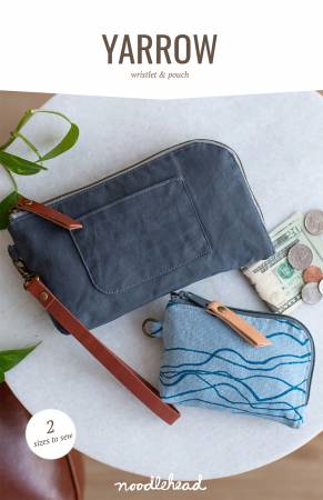 Yarrow Wristlet and Pouch Pattern by Noodlehead