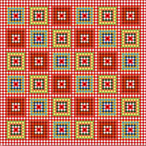 Red Cross Downloadable Pattern by American Jane Patterns