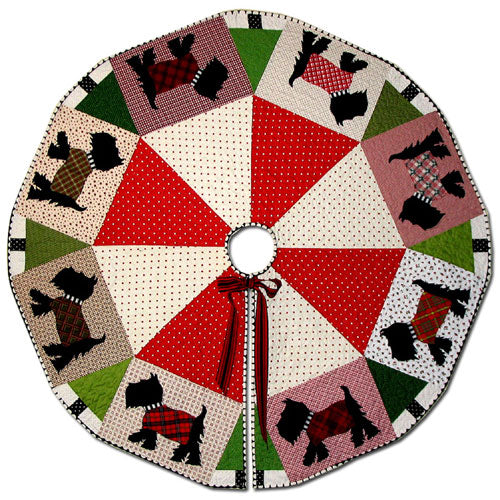 Scotties and Trees Quilt Pattern by American Jane Patterns