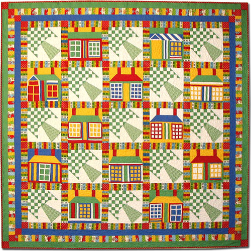 Primarily House Downloadable Pattern by American Jane Patterns