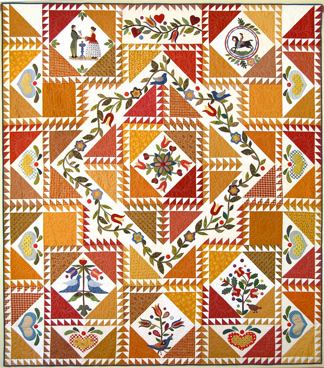 Folk Art Fancy Downloadable Pattern by American Jane Patterns