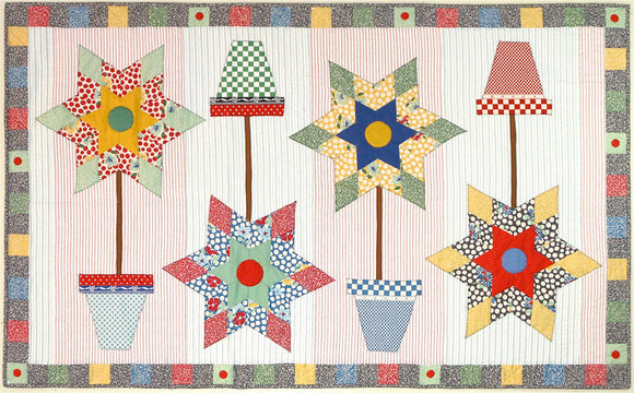 Flowers On The Floor Downloadable Pattern by American Jane Patterns