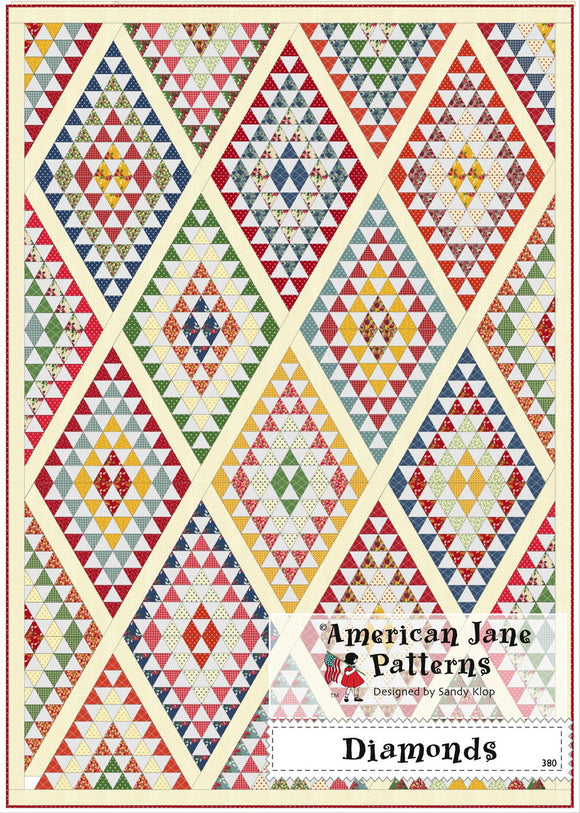 Diamonds Quilt Pattern by American Jane Patterns