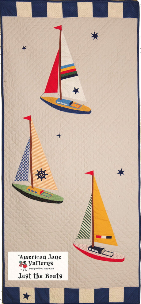 Just The Boats Downloadable Pattern by American Jane Patterns