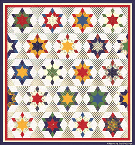 Star Diamond 2-1/2 Downloadable Pattern by American Jane Patterns