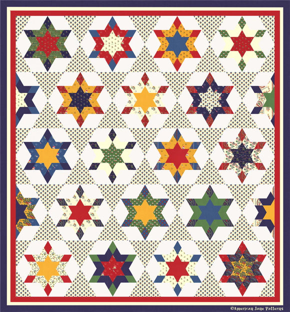 Star Diamond 2-1/2 Pattern by American Jane Patterns