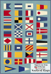 Nautical Flags Pattern by American Jane Patterns