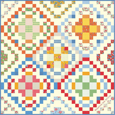 Cross Patch Downloadable Pattern by American Jane Patterns