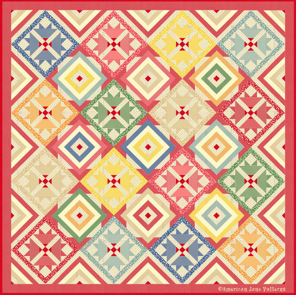 Cross & Crown Downloadable Pattern by American Jane Patterns