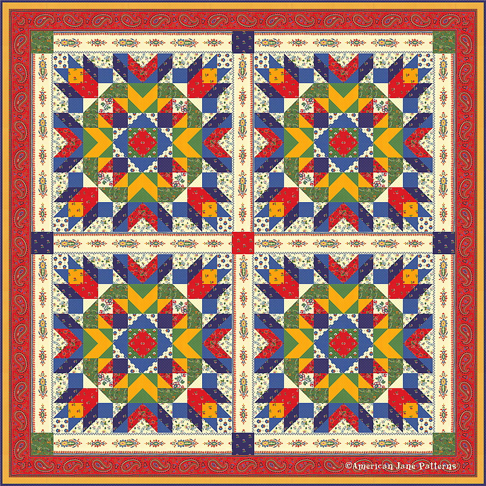 La Vie En Fleur Downloadable Pattern by American Jane Patterns