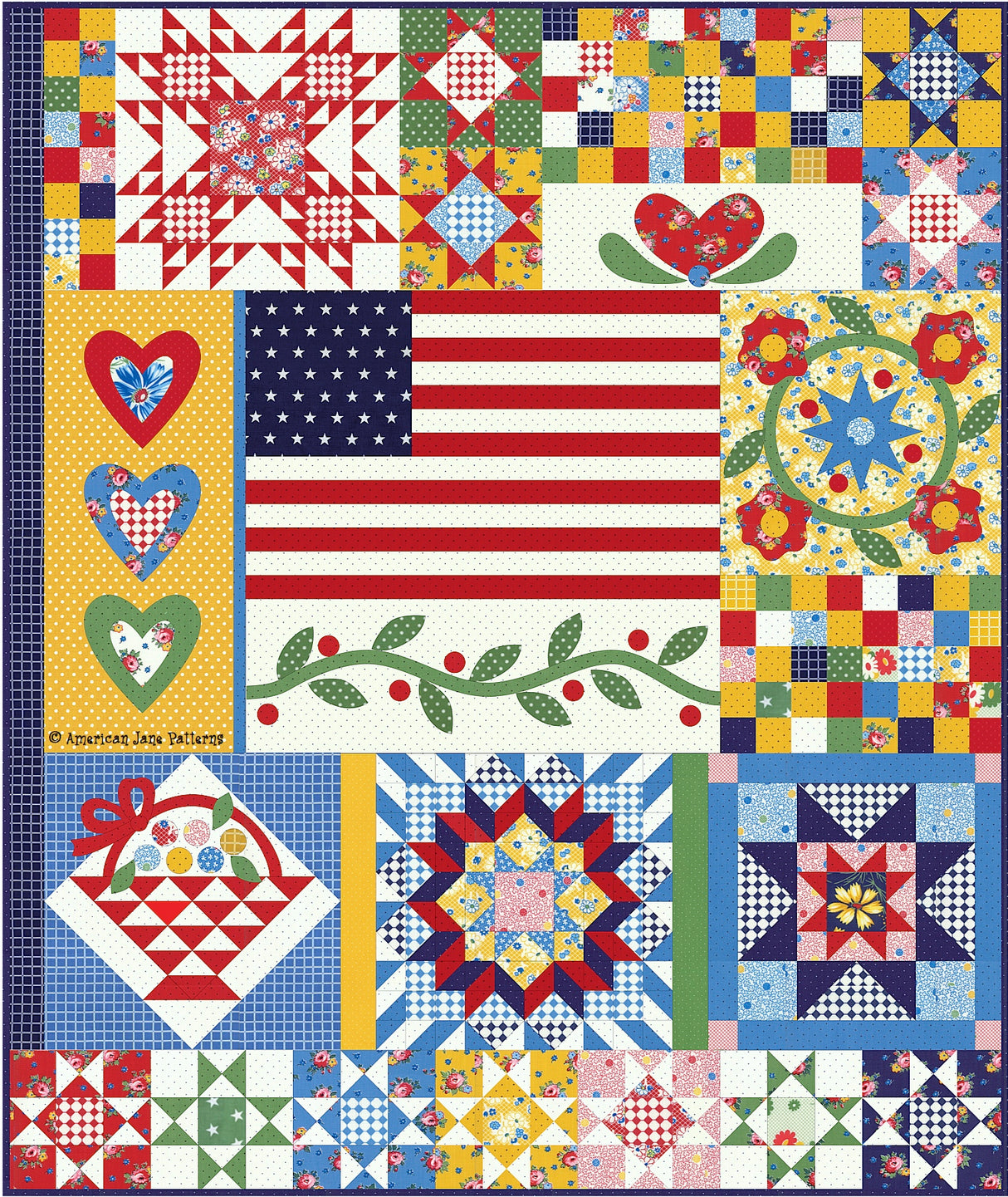 February Favorites Downloadable Pattern by American Jane Patterns