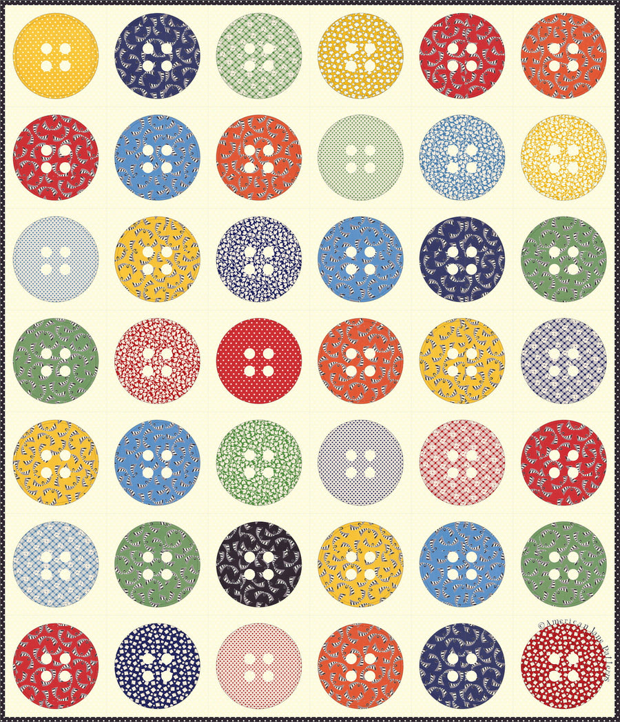 Button POP Downloadable Pattern – Quilting Books Patterns and Notions
