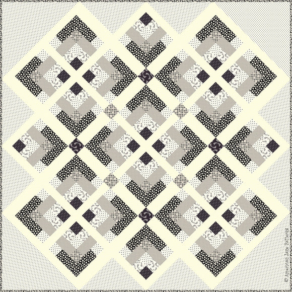 Fuzzy Logic Quilt Pattern by American Jane Patterns
