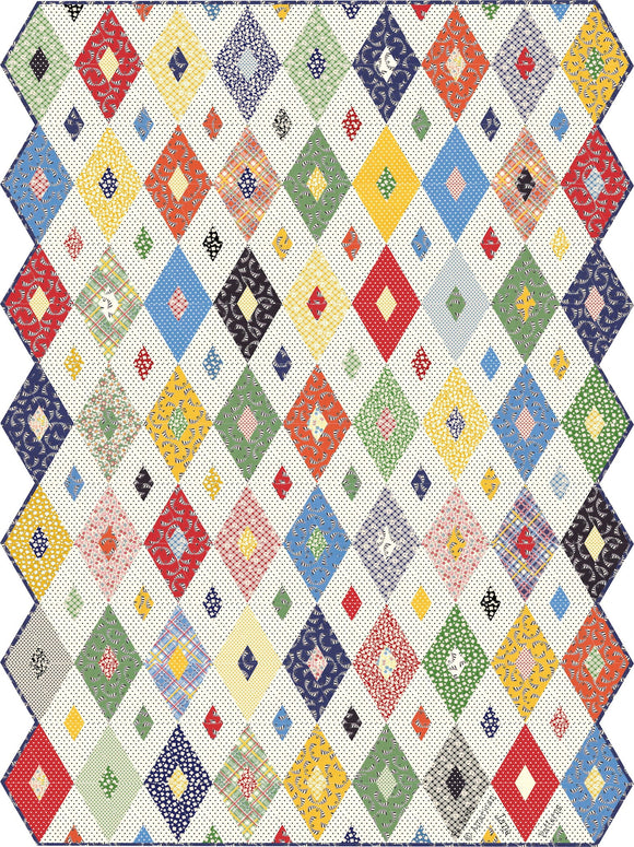 Diamonds Roll Pattern by American Jane Patterns