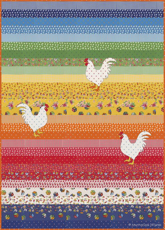 Pasture Raised Quilt Pattern by American Jane Patterns