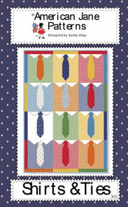 Shirts and Ties Quilt Pattern by American Jane Patterns