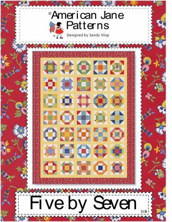 Five by Seven Quilt Pattern by American Jane Patterns