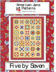 Five by Seven Quilt Pattern by American Jane Patterns