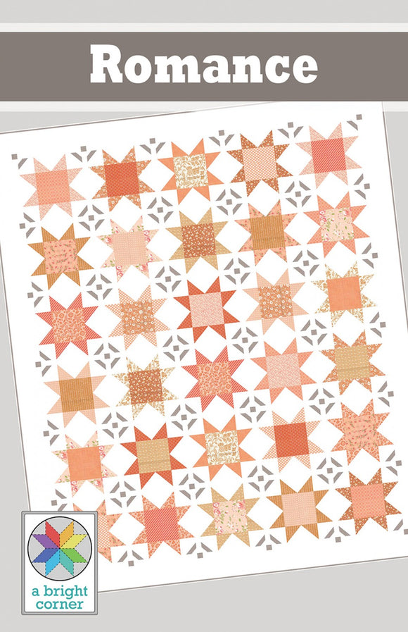 Romance Quilt Pattern by A Bright Corner