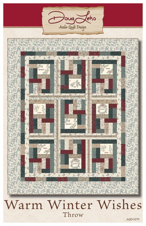 Warm Winter Wishes Quilt Pattern by Antler Quilt Design
