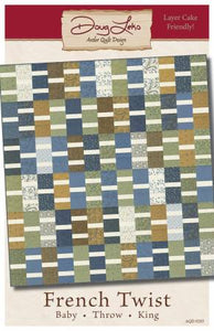 French Twist Quilt Pattern by Antler Quilt Design