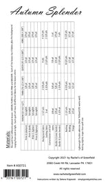 Autumn Splendor Pattern Quilt Patterns – Quilting Books Patterns and ...