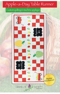 Apple A Day Table Runner