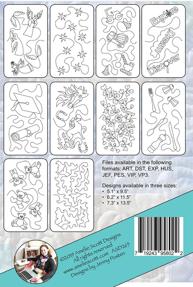 Edge-to-Edge Expansion Pack 14 Patterns – Quilting Books Patterns and ...
