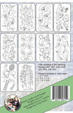 Back of the Edge-to-Edge Quilting Expansion Pack 16 by Amelie Scott Designs