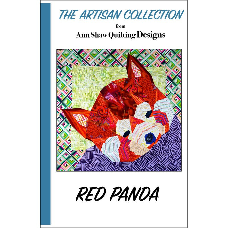 Red Panda Quilt Pattern by Ann Shaw Quilting
