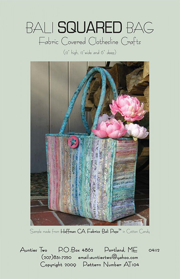Bali Squared Bag - Clothesline Crafts