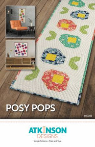 Posy Pops Quilt Pattern by Atkinson Designs
