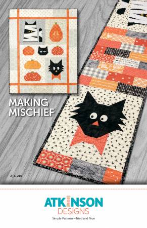 Making Mischief Quilt Pattern by Atkinson Designs
