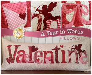 A Year In Words Pillows - Valentine