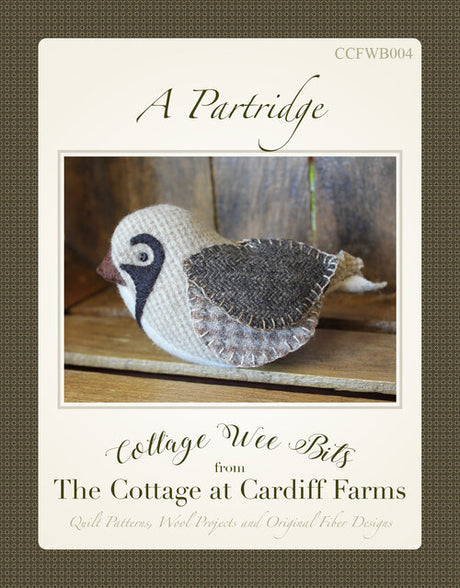 A Partridge Quilt Pattern by The Cottage at Cardiff Farms