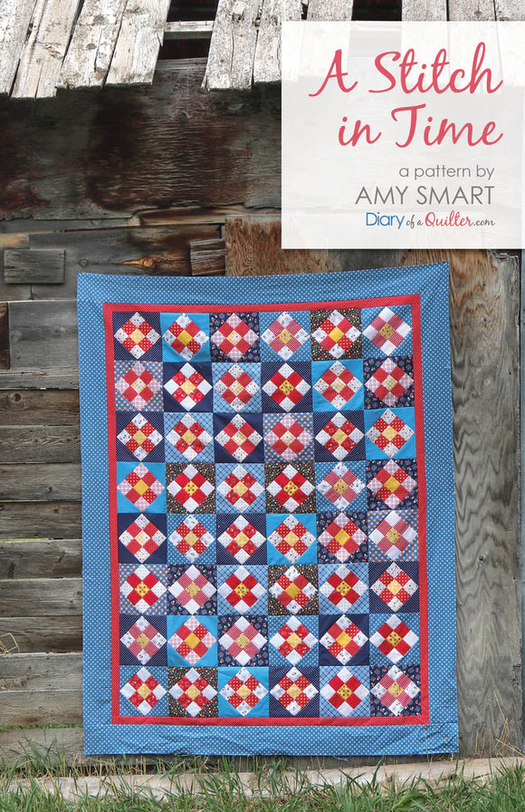 A Stitch in Time Quilt Pattern by Diary of a Quilter