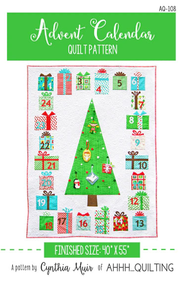Advent Calendar Quilt Pattern by Ahhh...Quilting