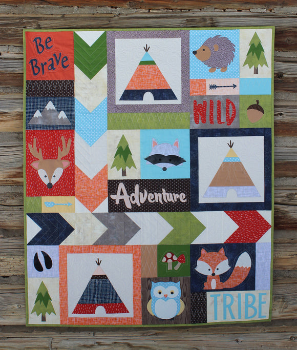 Adventure with my Tribe Downloadable Pattern by Stringtown Lane Quilts