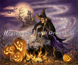 All Hallows Eve Cross Stitch By Dona Gelsinger