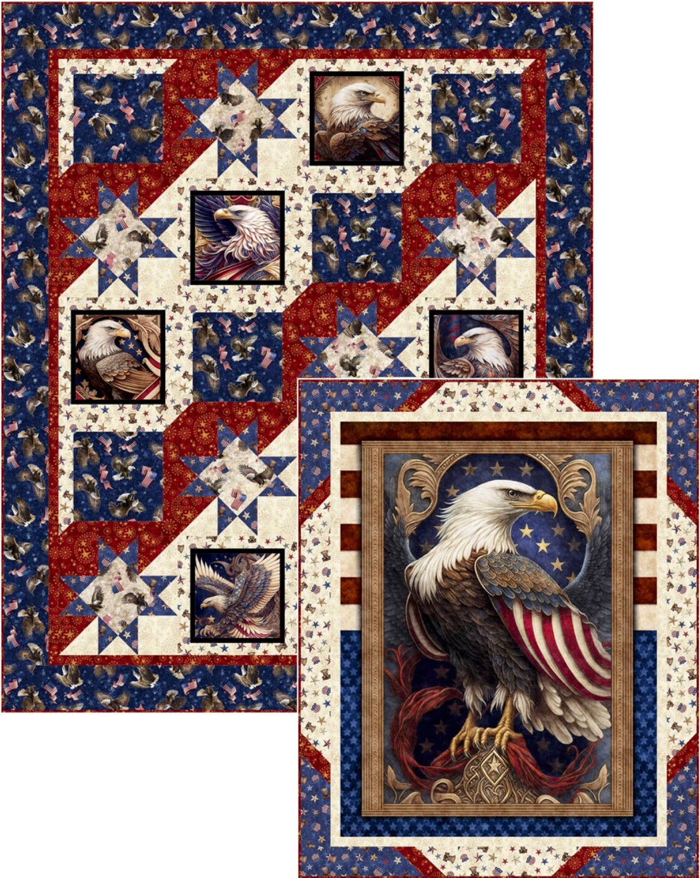 American Spirit Downloadable Pattern – Quilting Books Patterns and Notions