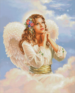 Angel of Grace Cross Stitch By Dona Gelsinger