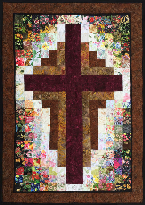 At The Cross Watercolor Quilt