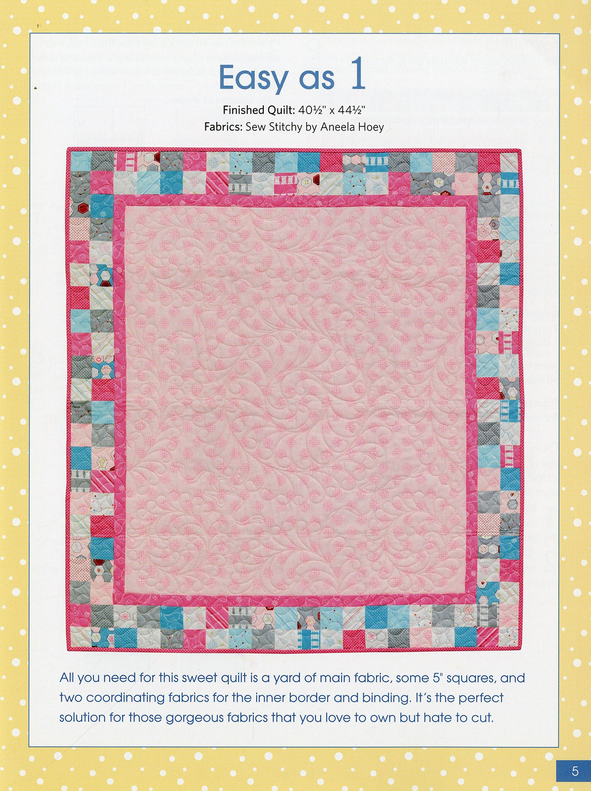 Simple Quilts From Me & My Sister Designs