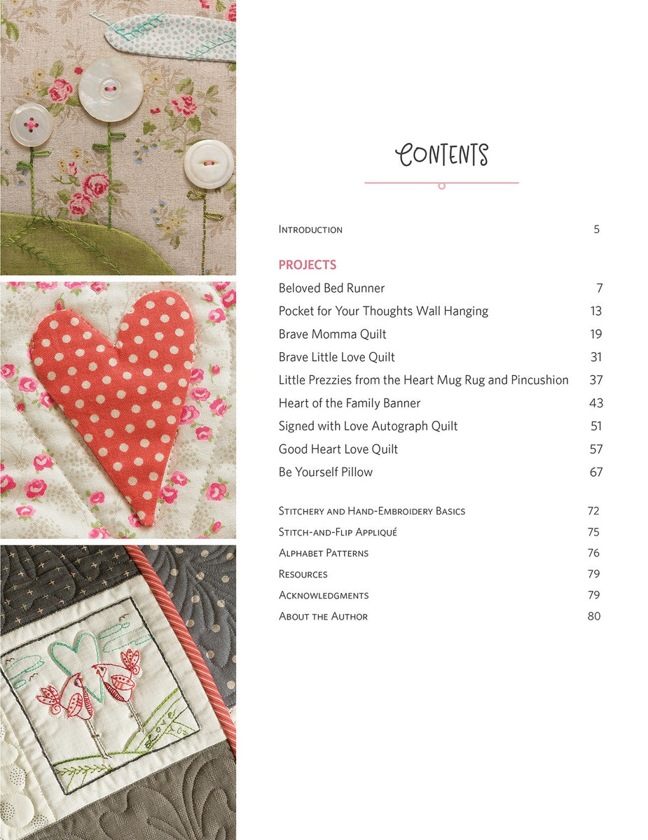 Stitched From The Heart Quilting Patterns – Quilting Books Patterns And ...