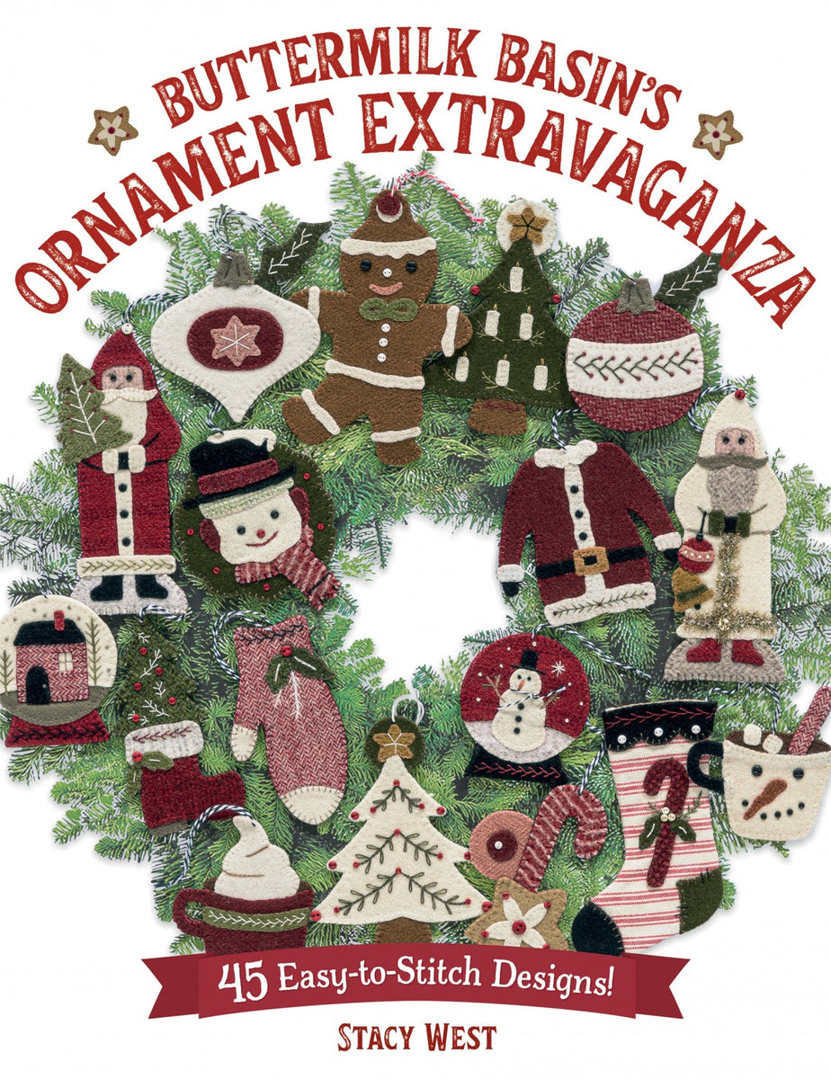Buttermilk Basin Ornament Extravaganza Pattern Quilting Books