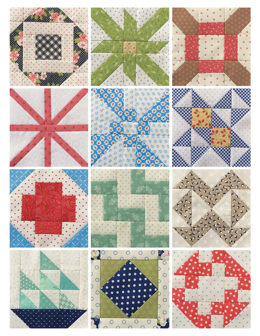 Sampler Spree 100+ Fresh and Fun Quilt Blocks Quilt Patterns – Quilting ...
