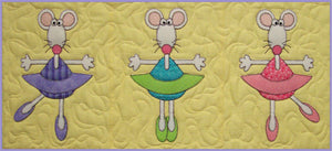 Ballerina Mice Downloadable Pattern by Amy Bradley Designs