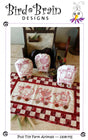 Pull Toy Farm Animals Machine Embroidery CD